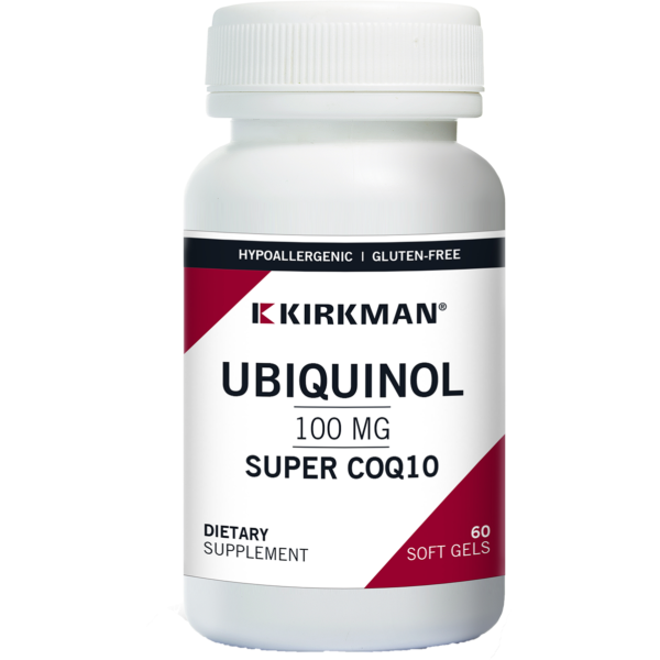 Ubiquinol 100 mg Super CoQ10 60 softgels by Kirkman Labs