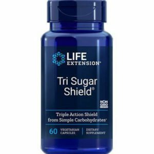 Tri Sugar Shield 60 vcaps by Life Extension