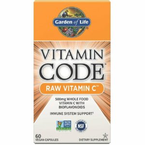 Vitamin Code Raw Vitamin C 60 vcaps by Garden of Life