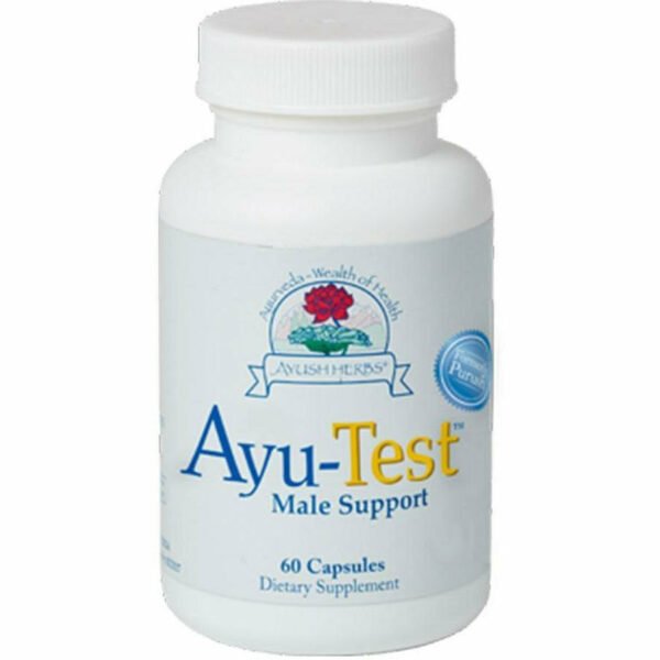 Ayu-Test Male Support 60 vcaps by Ayush Herbs
