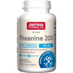 Theanine 200 mg 60 caps by Jarrow Formulas