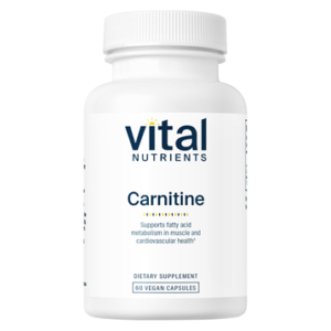Carnitine 500 mg 60 caps by Vital Nutrients