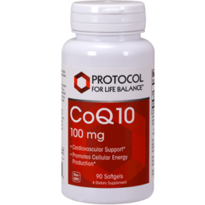 CoQ10 100 mg 90 gels by Protocol For Life Balance