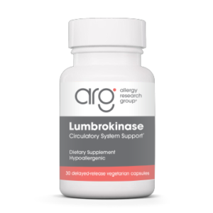 Lumbrokinase 30 caps by Allergy Research Group