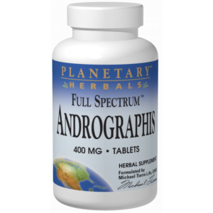 Andrographics 400 mg 120 Tablets by Planetary Herbals