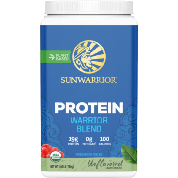 Protein Warrior Blend Natural 1.65 lbs by Sunwarrior