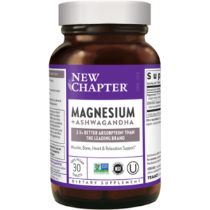 Magnesium + Ashwagandha by New Chapter