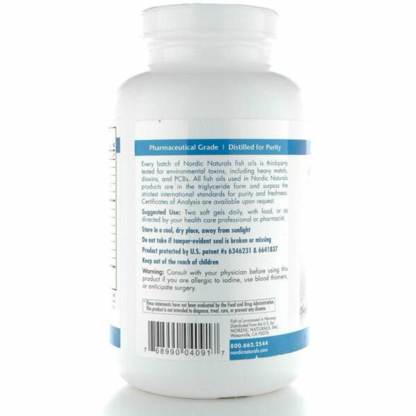 ProEFA- 3 6 9 Lemon 1000 mg 180 gels by Nordic Naturals - Image 3