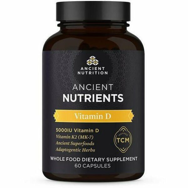 Vitamin D 60 caps By Ancient Nutrition
