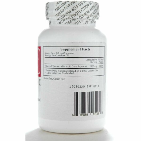 Vitamin C from Tapioca 150 gms by Ecological Formulas - Image 2