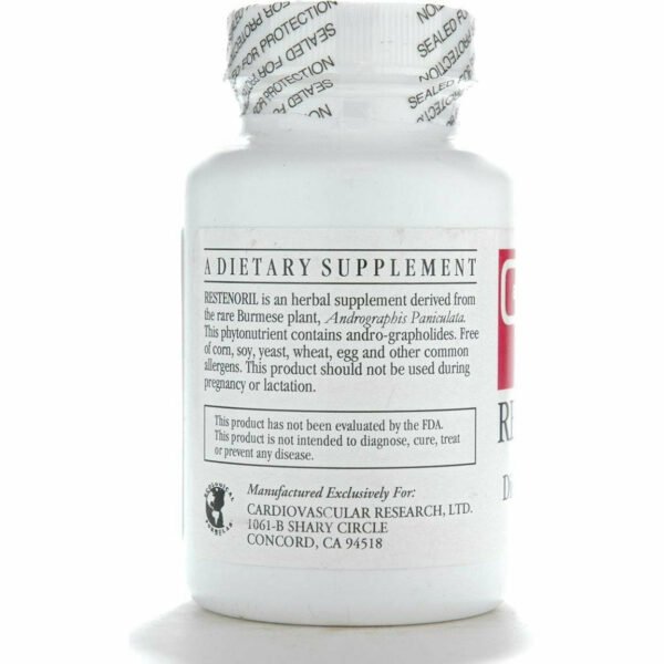 Restenoril 60 caps by Ecological Formulas - Image 3