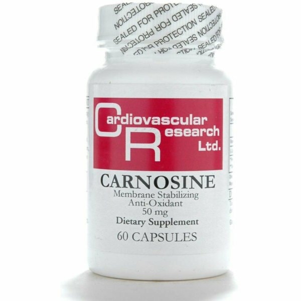 Carnosine 50 mg 60 caps by Ecological Formulas