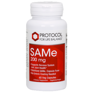 SAMe 200 mg 60 tabs by Protocol For Life Balance