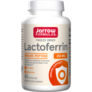 Lactoferrin Freeze-Dried 250 mg 60 caps by Jarrow Formulas