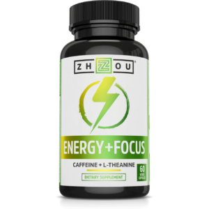 Energy + Focus 60 vegcaps By ZHOU Nutrition