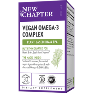 Vegan Omega 3 Complex 30 softgels by New Chapter