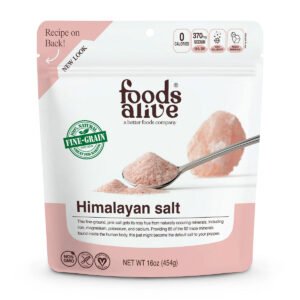 Himalayan Pink Salt 16 oz by Foods Alive