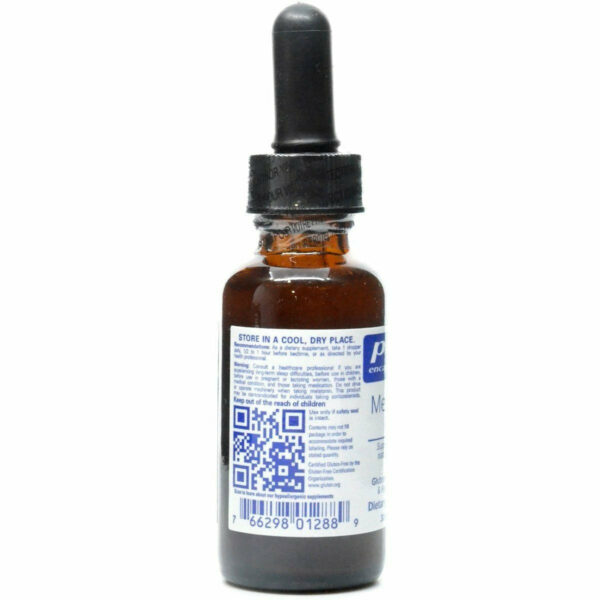 Melatonin Liquid 1 fl oz by Pure Encapsulations - Image 2