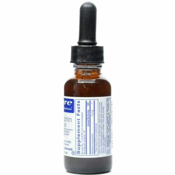 Melatonin Liquid 1 fl oz by Pure Encapsulations - Image 3