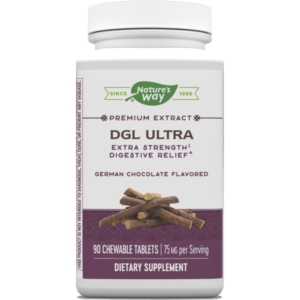 DGL Ultra German Chocolate 90 chew by Nature's Way