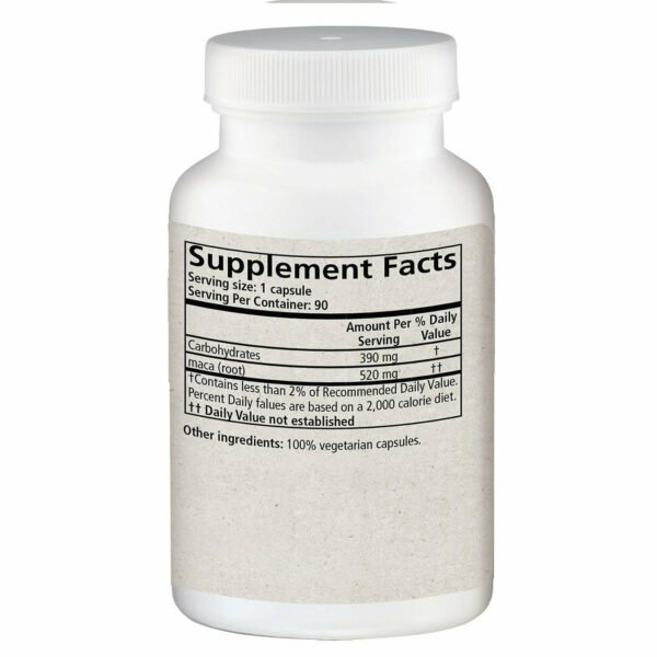 Maca Capsules 90 caps by Wise Woman Herbals - Image 2