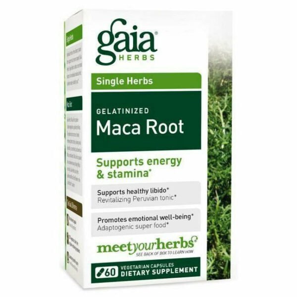 Maca 500 mg 60 vcaps by Gaia Herbs