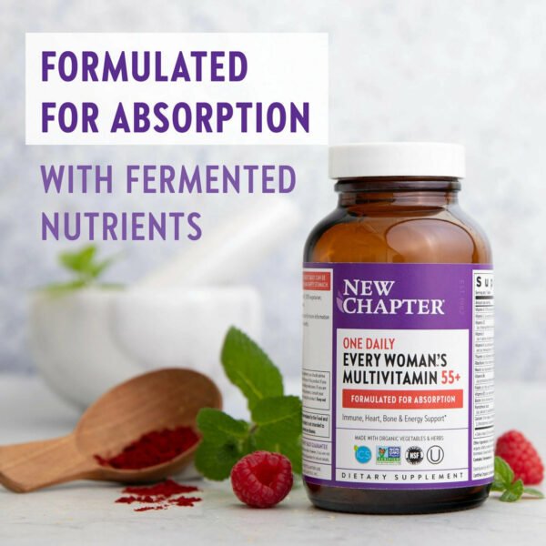 Every Woman's One Daily 55+ Multivitamin by New Chapter - Image 2