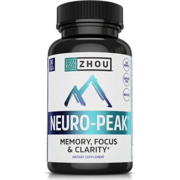 Neuro-Peak 30 caps By ZHOU Nutrition