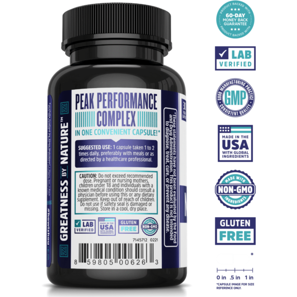Neuro-Peak 30 caps By ZHOU Nutrition - Image 3
