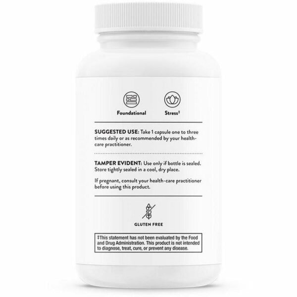 Stress B-Complex 60 Vegetarian Capsules by Thorne Research - Image 3