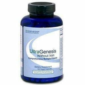 UltraGenesis w/o Iron 180 caps by BioGenesis