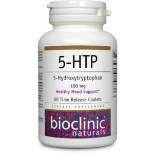 5-HTP 100 mg 60 caplets By Bioclinic Naturals