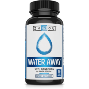 Water Away 60 vegcaps By ZHOU Nutrition