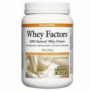 Whey Factors Powder Mix: Unflavored 12 oz by Natural Factors