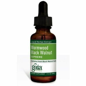 Wormwood Black Walnut Supreme 1 oz by Gaia Herbs
