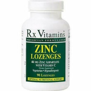 Zinc Lozenges 15 mg 90 loz by Rx Vitamins