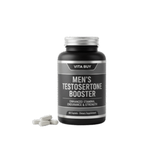 Men's Testosterone Booster for Enhanced Stamina, Endurance, and Strength - 60 Caplets